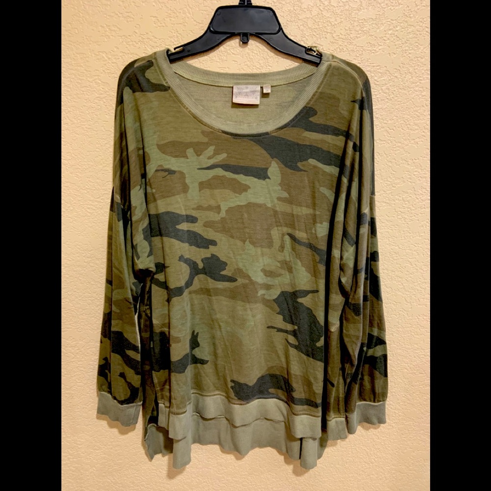 Anthropologie Dantelle Boho Shirt Sweater Plus 2X